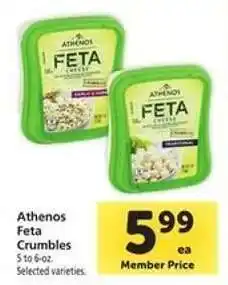 Safeway Athenos Feta Crumbles offer