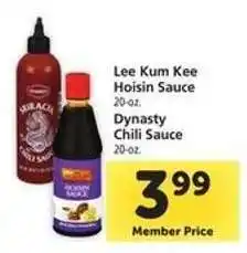 Safeway Lee Kum Kee Hoisin Sauce / Dynasty Chili Sauce offer