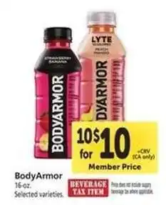Safeway BODYARMOR offer