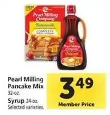 Safeway Pearl Milling Pancake Mix & Syrup offer