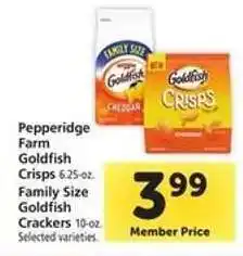 Safeway Pepperidge Farm Goldfish Crisps & Crackers offer