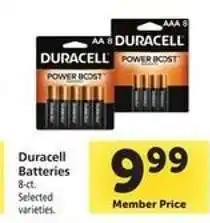 Safeway Duracell Batteries offer