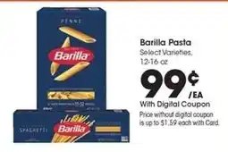 Kroger Barilla Pasta offer