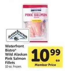 Safeway Waterfront Bistro Wild Alaskan Pink Salmon Fillets offer