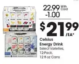 Kroger Celsius Energy Drink offer