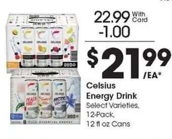 Kroger Celsius Energy Drink offer