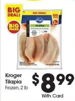 Kroger Kroger Tilapia offer