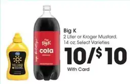 Kroger Big K offer
