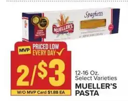 Food Lion Mueller's Pasta offer