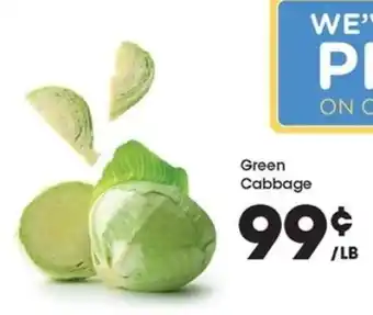 Kroger Green Cabbage offer