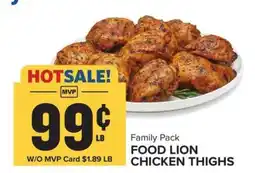 Food Lion Food Lion Chicken Thighs offer