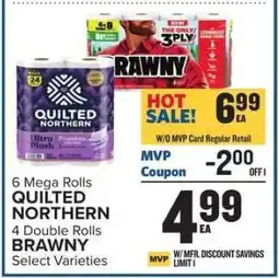 Food Lion Quilted Northern & Brawny offer