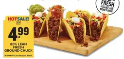 Food Lion 80% Lean Fresh Ground Chuck offer