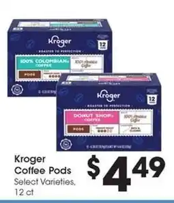 Kroger Kroger Coffee Pods offer