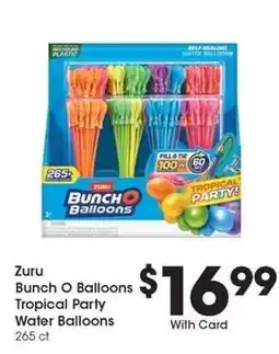 Kroger Zuru Bunch O Balloons Tropical Party Water Balloons offer