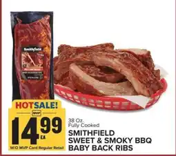 Food Lion Smithfield Sweet & Smoky BBQ Baby Back Ribs offer