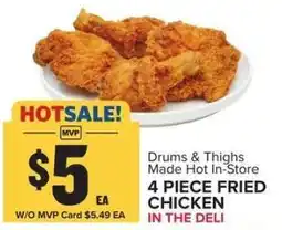 Food Lion 4-Piece Fried Chicken offer