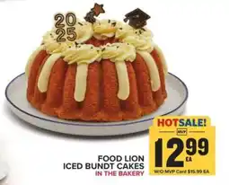 Food Lion Food Lion Iced Bundt Cakes offer