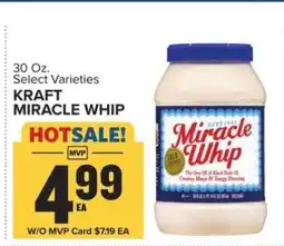 Food Lion Kraft Miracle Whip offer