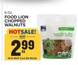 Food Lion FOOD LION CHOPPED WALNUTS offer