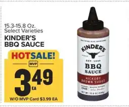 Food Lion Kinder's BBQ Sauce offer