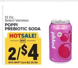 Food Lion Poppi Prebiotic Soda offer