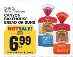 Food Lion Canyon Bakehouse Bread or Buns offer