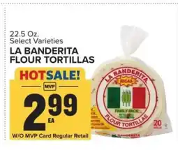 Food Lion La Banderita Flour Tortillas offer