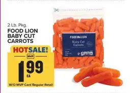 Food Lion FOOD LION BABY CUT CARROTS offer