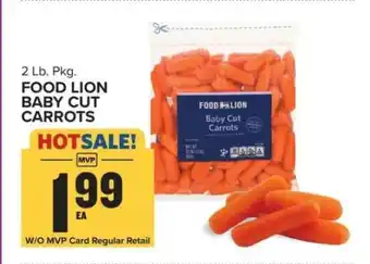 Food Lion FOOD LION BABY CUT CARROTS offer