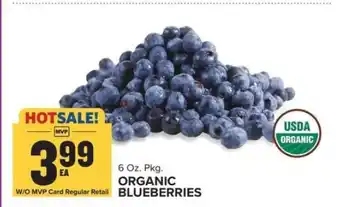 Food Lion Organic Blueberries offer