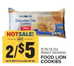 Food Lion FOOD LION COOKIES offer