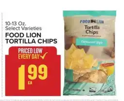 Food Lion FOOD LION TORTILLA CHIPS offer