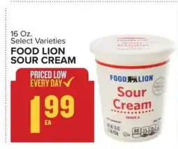 Food Lion Food Lion Sour Cream offer