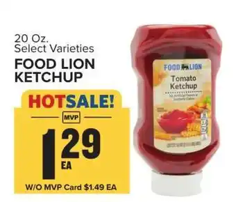 Food Lion FOOD LION KETCHUP offer