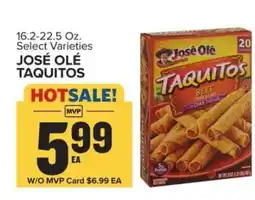 Food Lion Jose Ole' Taquitos offer
