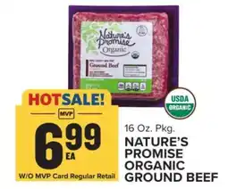Food Lion Nature's Promise Organic Ground Beef offer