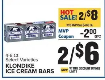 Food Lion Klondike Ice Cream Bars offer