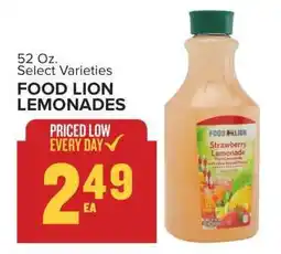 Food Lion FOOD LION LEMONADES offer