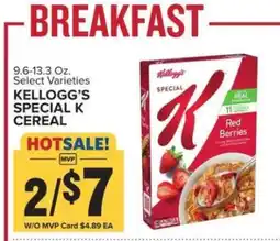 Food Lion Kellogg's Special K Cereal offer