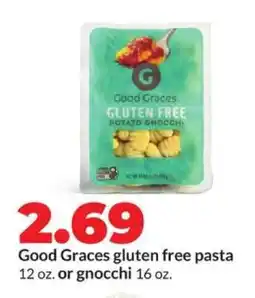 Hy-Vee Good Graces gluten free pasta or gnocchi offer