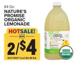 Food Lion Nature's Promise Organic Lemonade offer