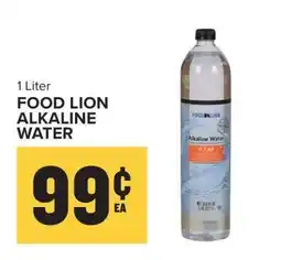 Food Lion FOOD LION ALKALINE WATER offer