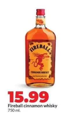 Hy-Vee Fireball Cinnamon Whisky offer