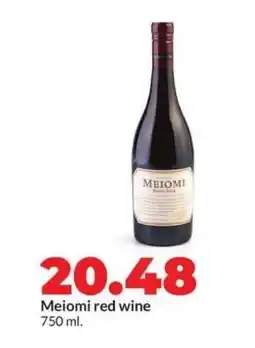Hy-Vee Meiomi red wine offer