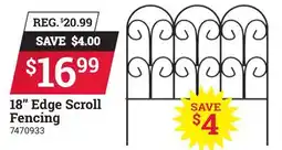 Ace Hardware 18 Edge Scroll Fencing offer