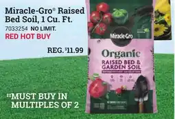 Ace Hardware Miracle-Gro Raised Bed Soil, 1 Cu. Ft offer