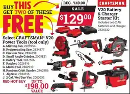 Ace Hardware V20 Battery & Charger Starter Kit offer
