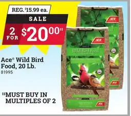 Ace Hardware Ace Wild Bird Food, 20 Lb offer