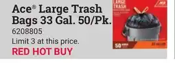 Ace Hardware Ace Large Trash Bags offer